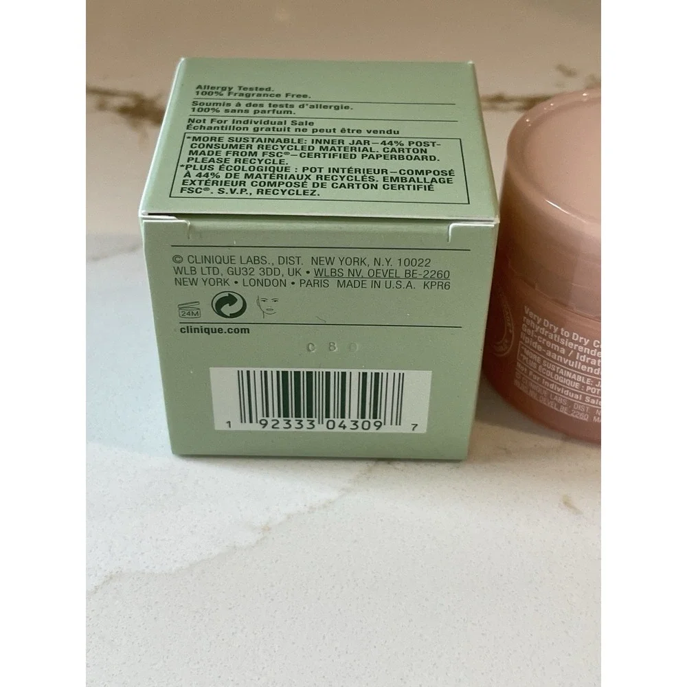 CLINIQUE‎ Moisture Surge Intense 72H Replenishing Hydrator .5 oz/15 ml New Box